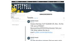 Desktop Screenshot of mystfell.com